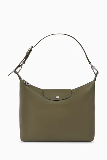 Le Pliage Xtra Hobo Bag in Leather