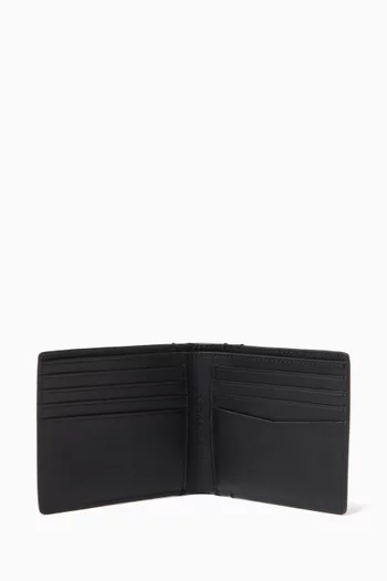 Logo-embossed Wallet in Leather