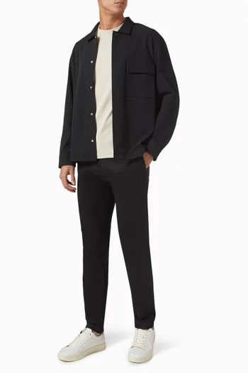 Classic Overshirt in Stretch Nylon