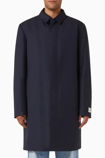 Carcoat in Twill Tech Wool