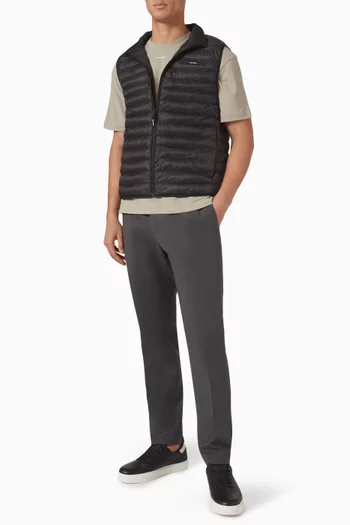 Packable Quilted Gilet in Nylon