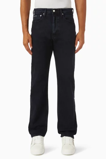 بنطال جينز بقصة ساق مستقيمة دينم