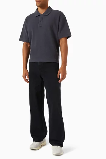 Washed Polo Shirt