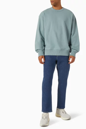 Textured Sweatshirt in Cotton-jersey