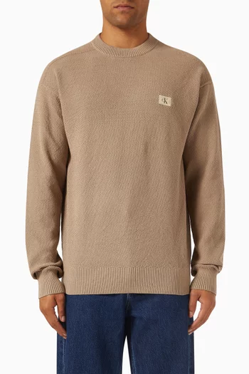 Texture Sweater in Knit
