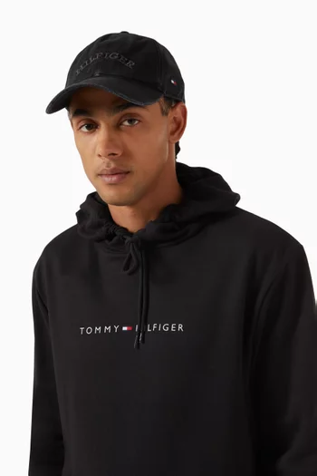 Logo-embroidered Baseball Cap in Cotton-canvas