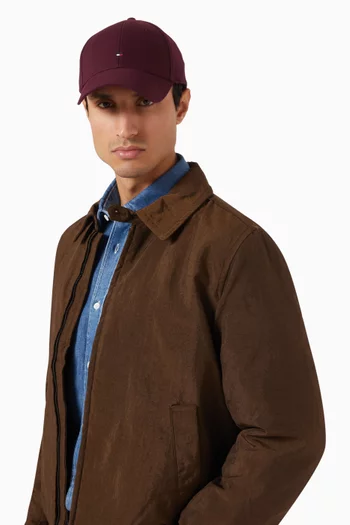 TH Flag Baseball Cap in Cotton