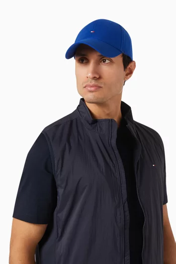 TH Flag Baseball Cap in Cotton