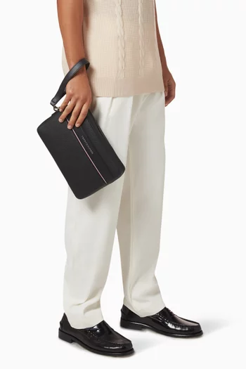 Business Corporate Pouch in Faux Leather