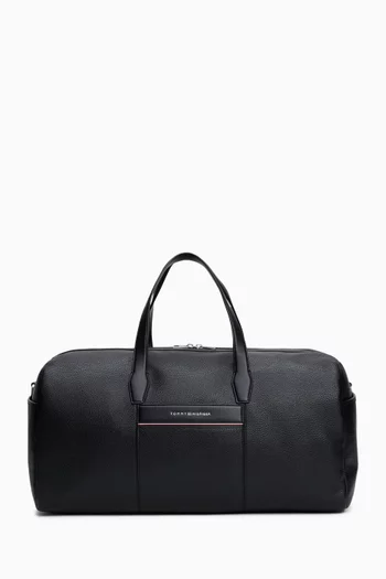 Corporate Duffel Bag in Faux Leather
