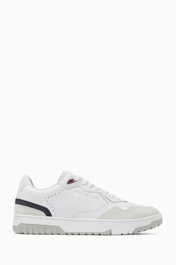 Basket Street Sneakers in Leather