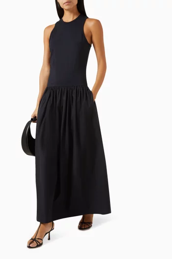 Racer Tank Maxi Dress in Organic Cotton