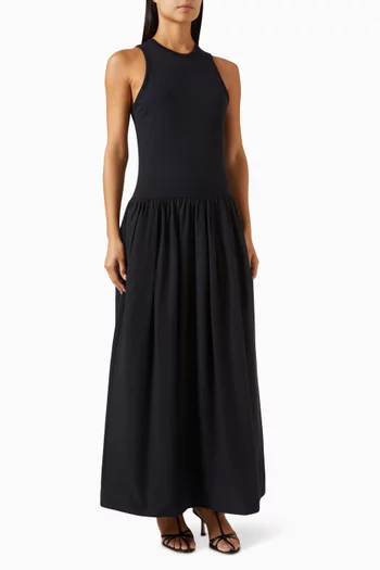 Racer Tank Maxi Dress in Organic Cotton