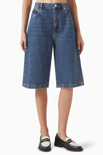 The Boy Shorts in Denim