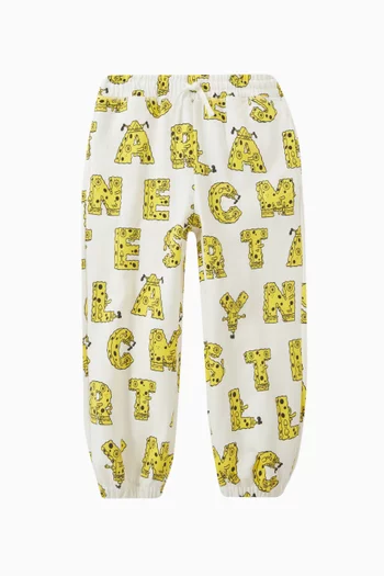 x SpongeBob Sweatpants in Organic Cotton