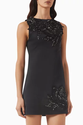 Clyde Embellished Mini Dress