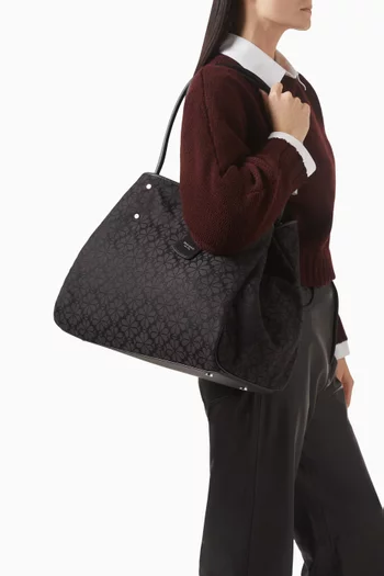Large Spade Everything Tote Bag in Jacquard