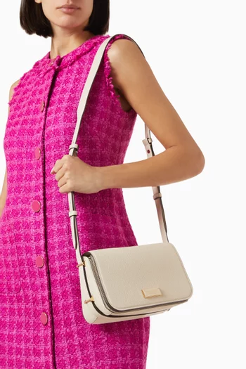 Liv Crossbody Bag in Pebbled Leather