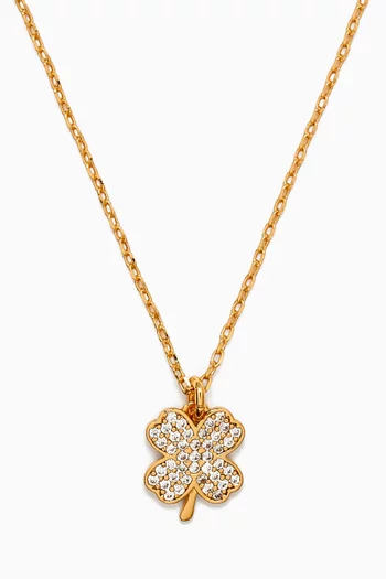 Lucky Charm Clover Pendant Necklace