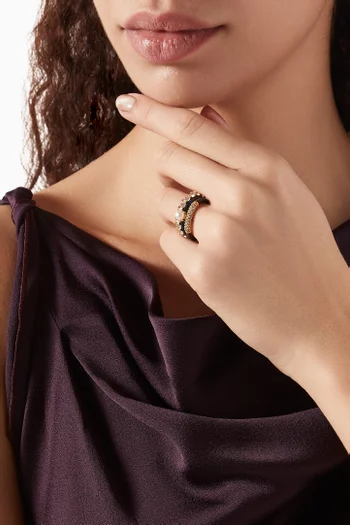 Hint Of Shimmer Stacking Ring