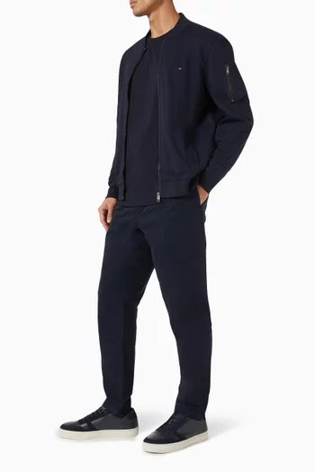 Bomber Jacket in Intechno Knit