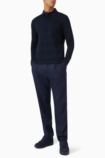 Rugby Polo Shirt in Cotton