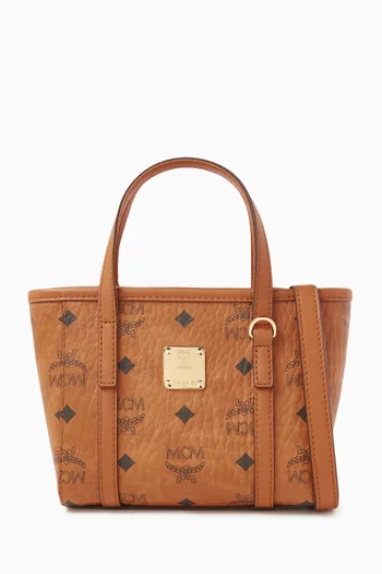 Mini Toni Shopper in Visetos Coated Canvas