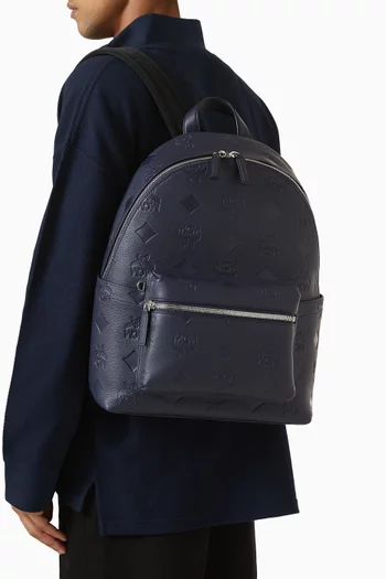 Stark Backpack in Maxi Monogram Leather