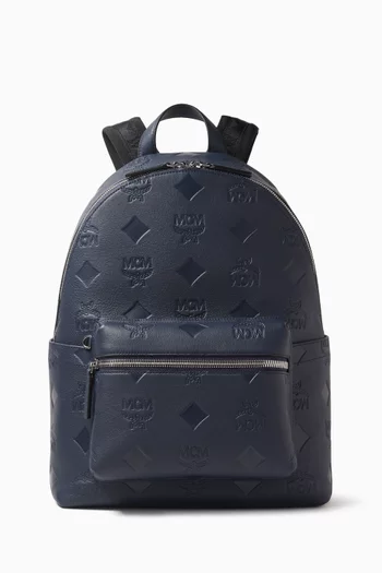 Stark Backpack in Maxi Monogram Leather