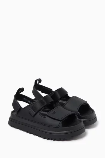 GoldenGlow Sandals