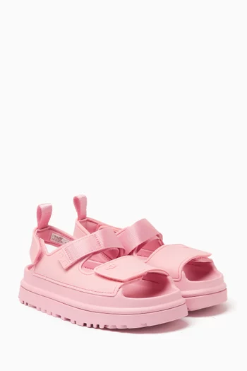 GoldenGlow Sandals