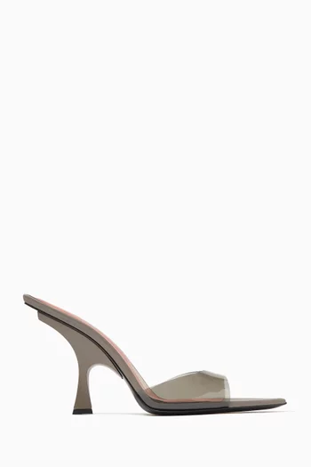 Ester 95 Mule Sandals in Plexi PVC