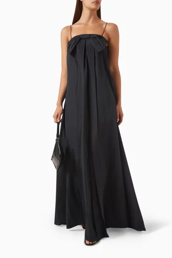 Estelle Bow Gown in Taffeta