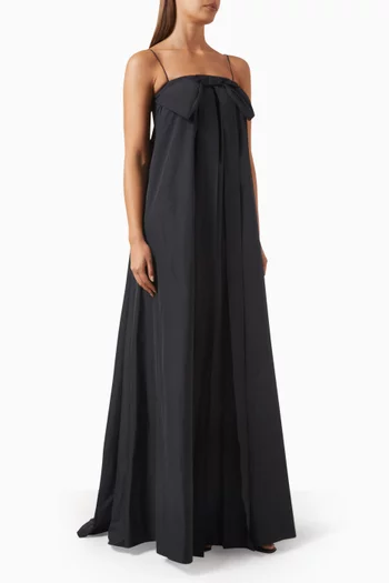 Estelle Bow Gown in Taffeta