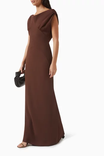 Raina Gown in Crepe