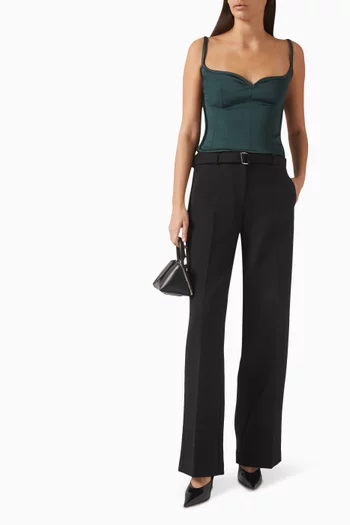 Basil Pants in Wool-blend