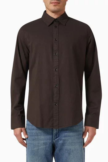 Tomlin Shirt in Stretch Cotton