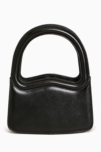 Mini Luciana Frame Bag in Calf Leather