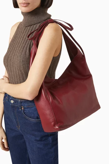 Medium Vittoria Tote Bag in Nappa Leather