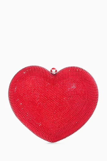 L'amour Petit Coeur Crystal-embellished Bag