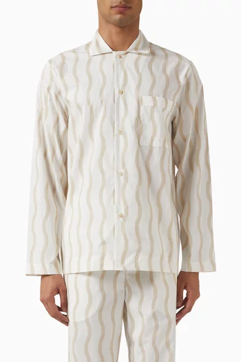 Amaro Pyjama Shirt in Organic Cotton