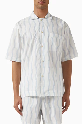 Cassio Pyjama Shirt in Organic Cotton