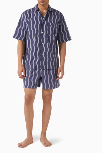 Lucas Pyjama Shorts in Organic Cotton