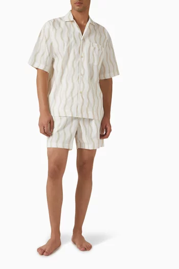 Lucas Pyjama Shorts in Organic Cotton