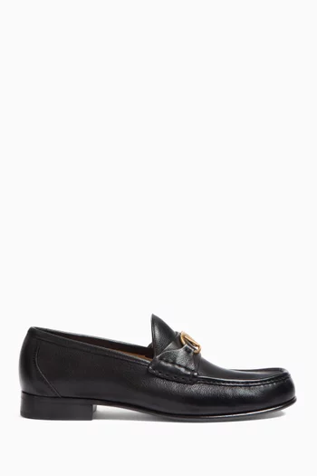 Vlogo Signature Loafers in Leather