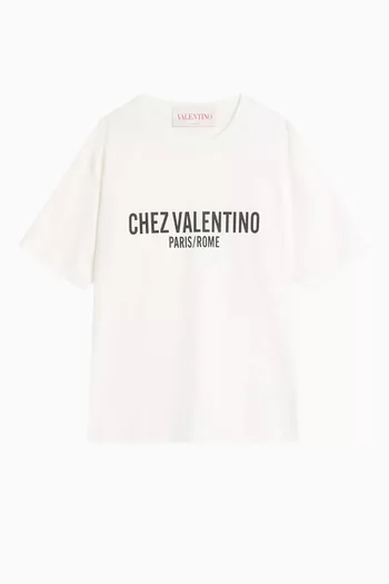 Chez Valentino T-shirt in Cotton