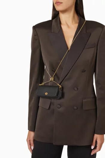Dinky 14 Shoulder Bag in Glovetanned Leather