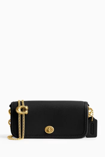 Dinky 14 Shoulder Bag in Glovetanned Leather