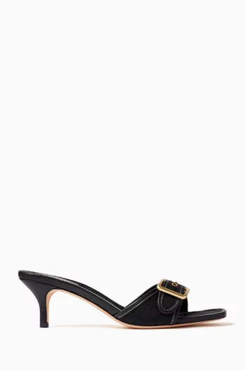 Margot 55 Signature Sandals in Jacquard