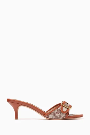 Margot 55 Signature Sandals in Textile Jacquard